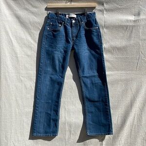 Levi’s 505 Regular Fit Big Boys Size 16 - 28 X 28 Cash-Medium Wash Color